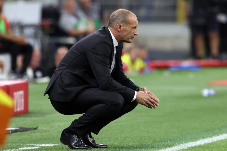 Max Allegri , tecnico del Milan