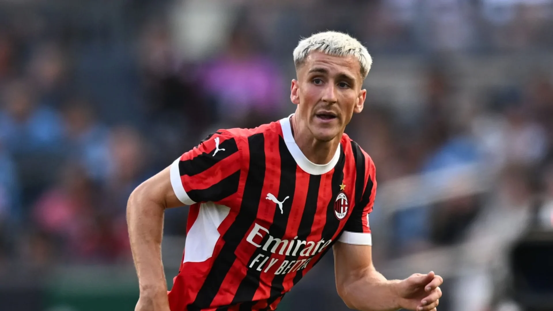 Saelemaekers con la maglia del Milan