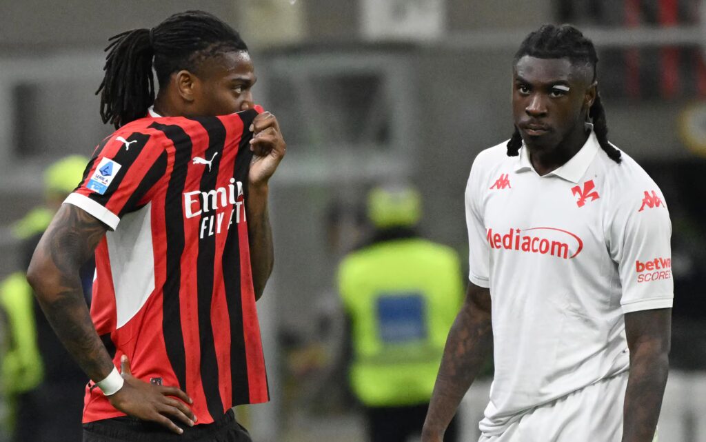Rafa Leao e Moise Kean