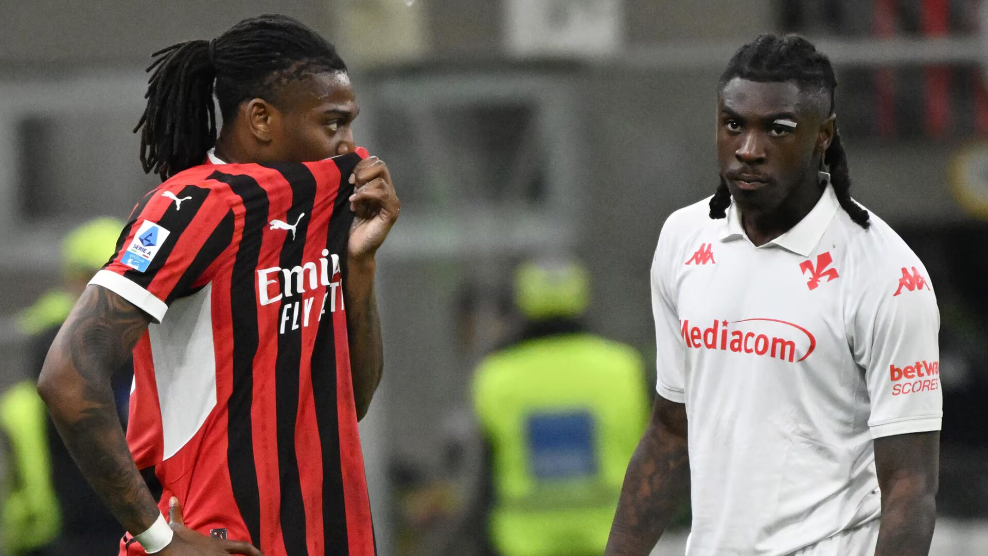 Rafa Leao e Moise Kean