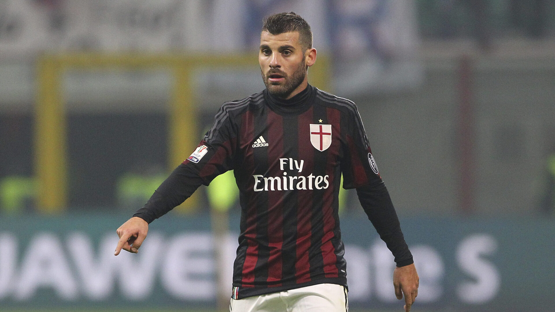 Antonio Nocerino con la maglia del Milan