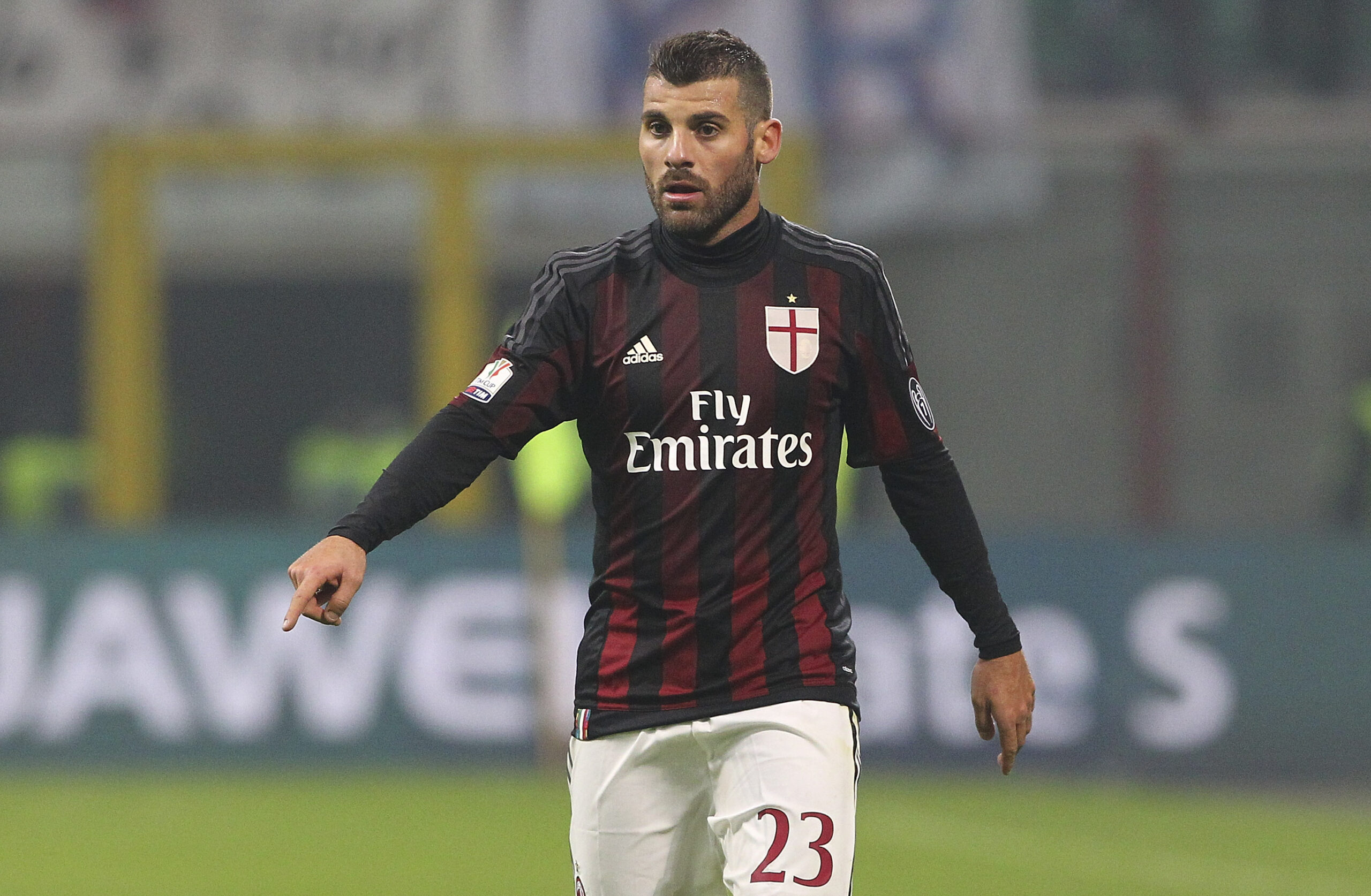 Antonio Nocerino con la maglia del Milan