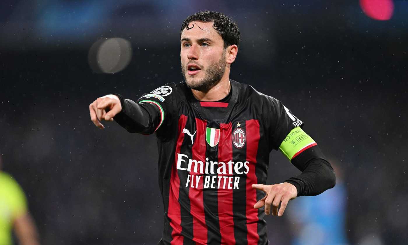 Calabria con la maglia del Milan