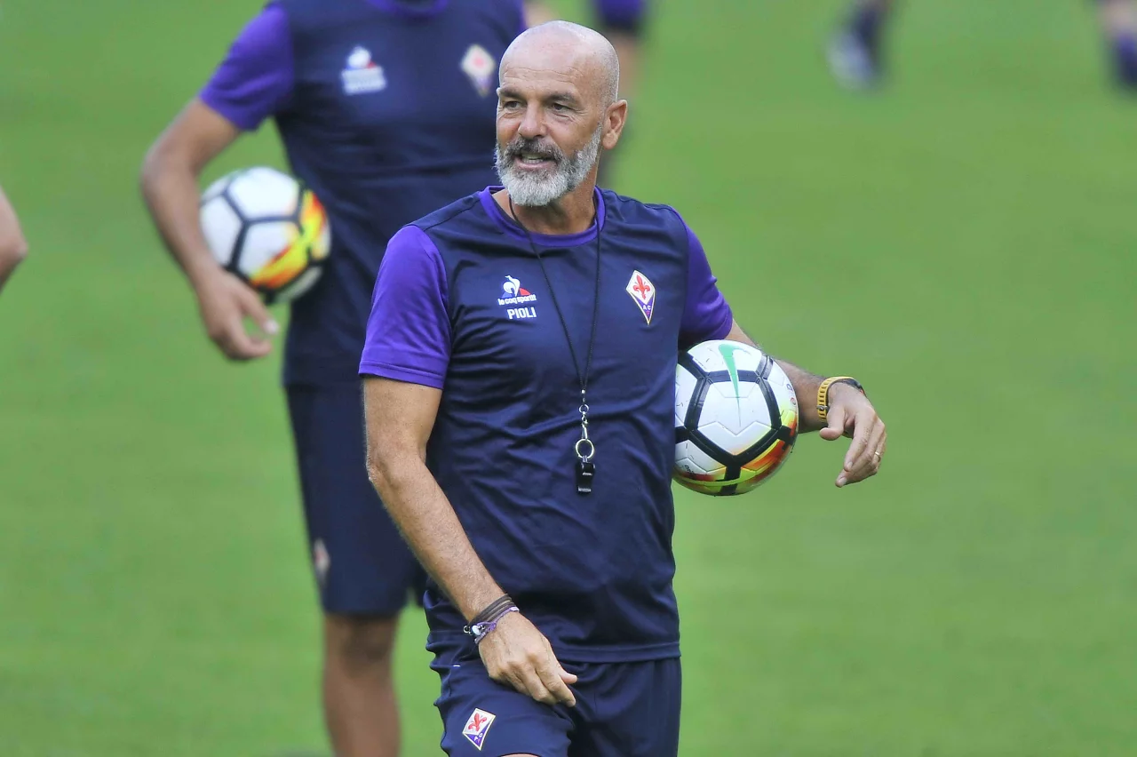 Stefano Pioli tecnico della Fiorentina