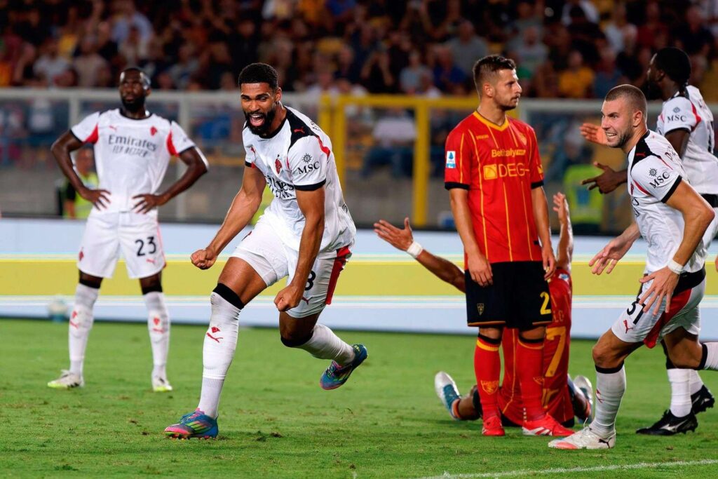 Loftus Cheek in gol contro il Lecce