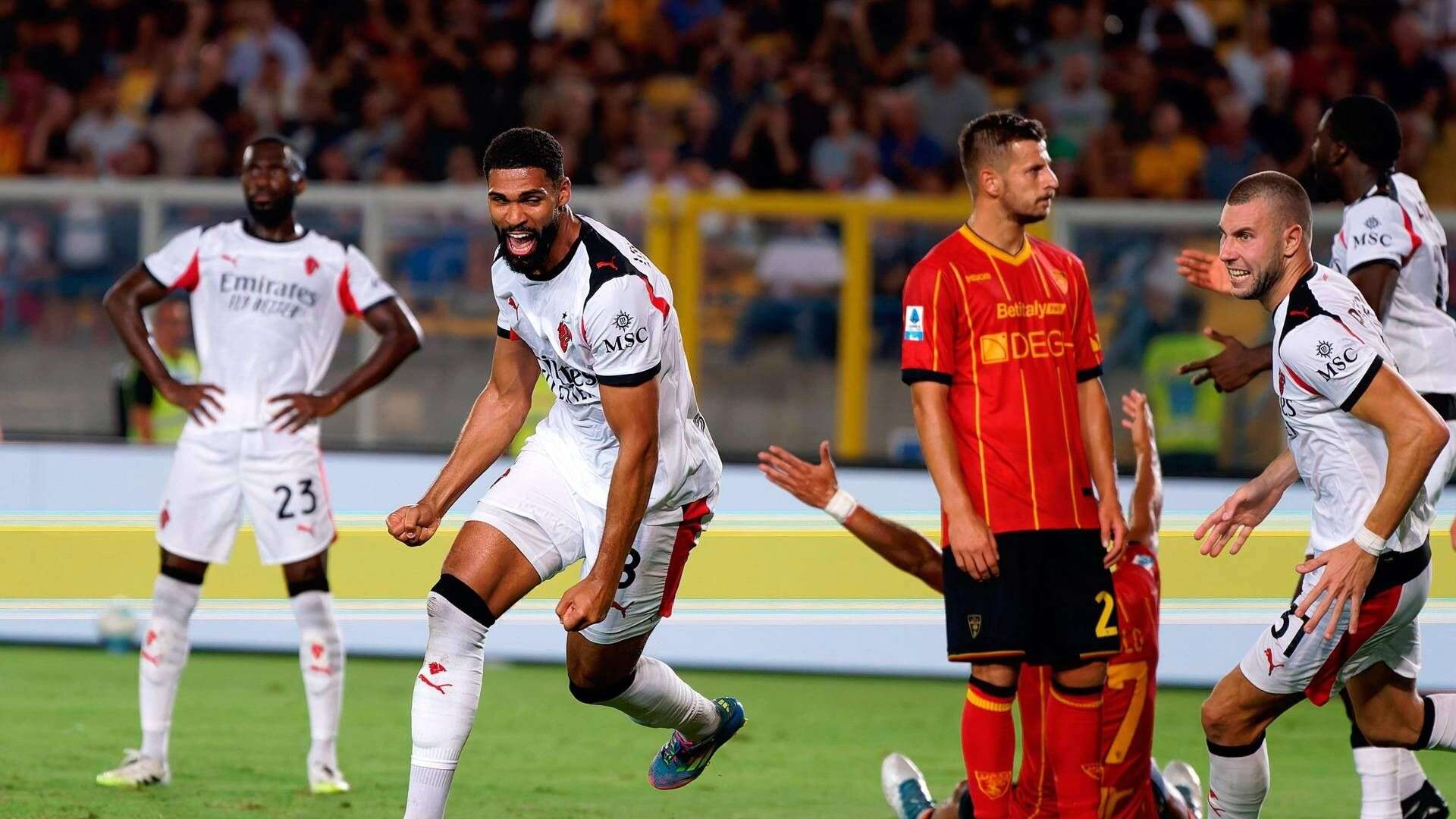Loftus Cheek in gol contro il Lecce