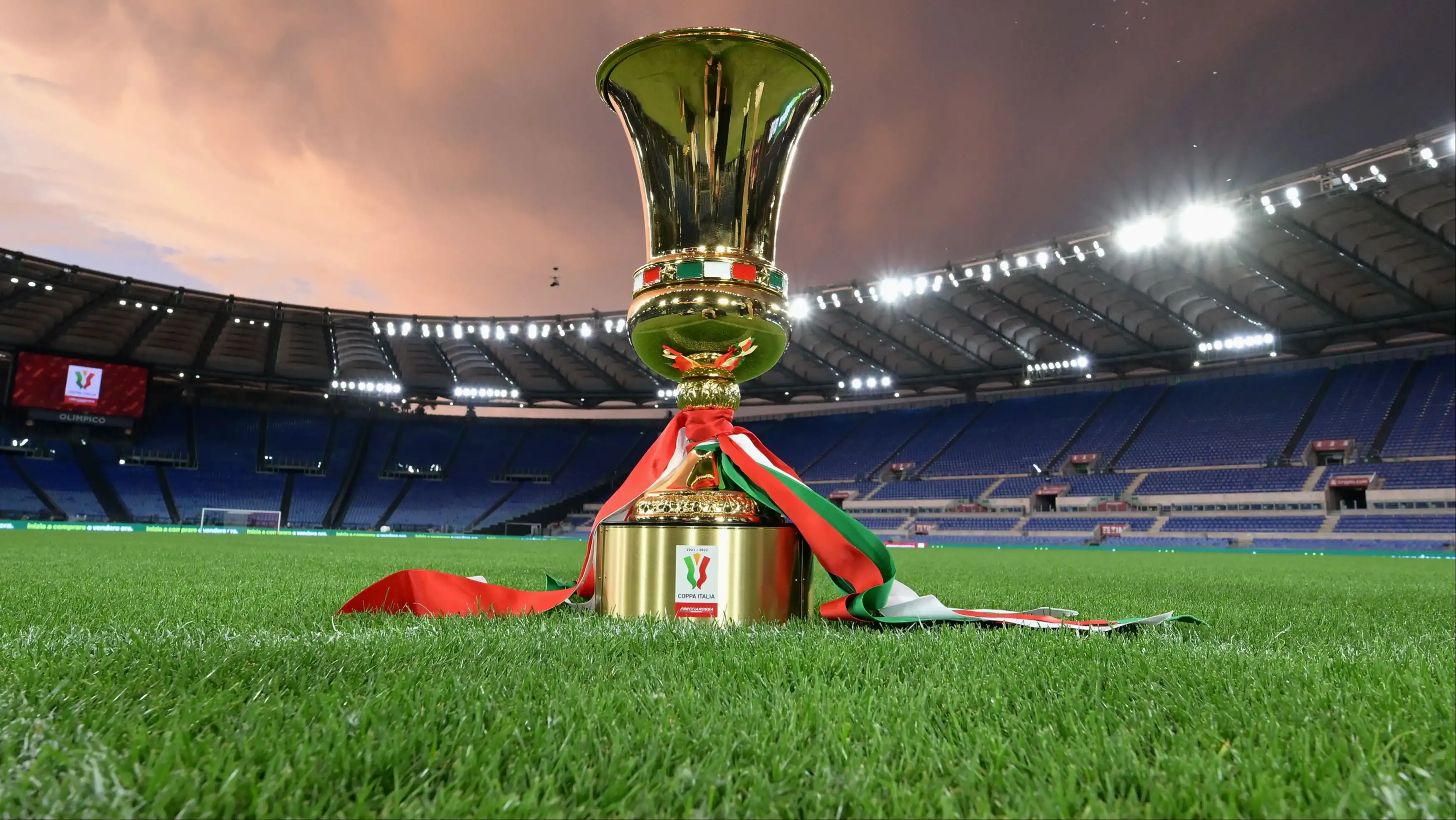 Coppa Italia sul prato dell'Olimpico di Roma
