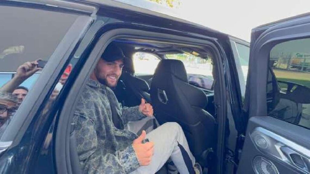 Rabiot si presenta a Milano