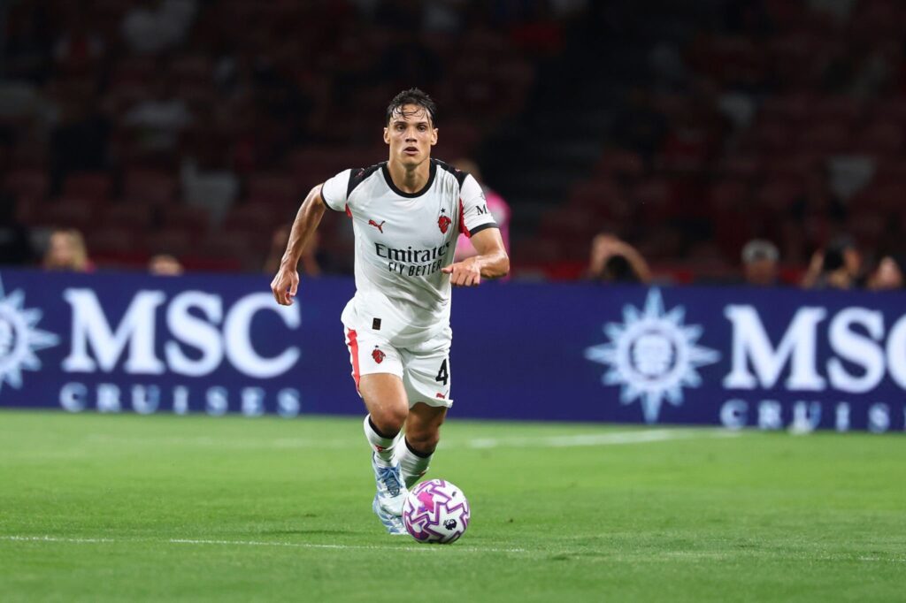 Ricci con la maglia del Milan