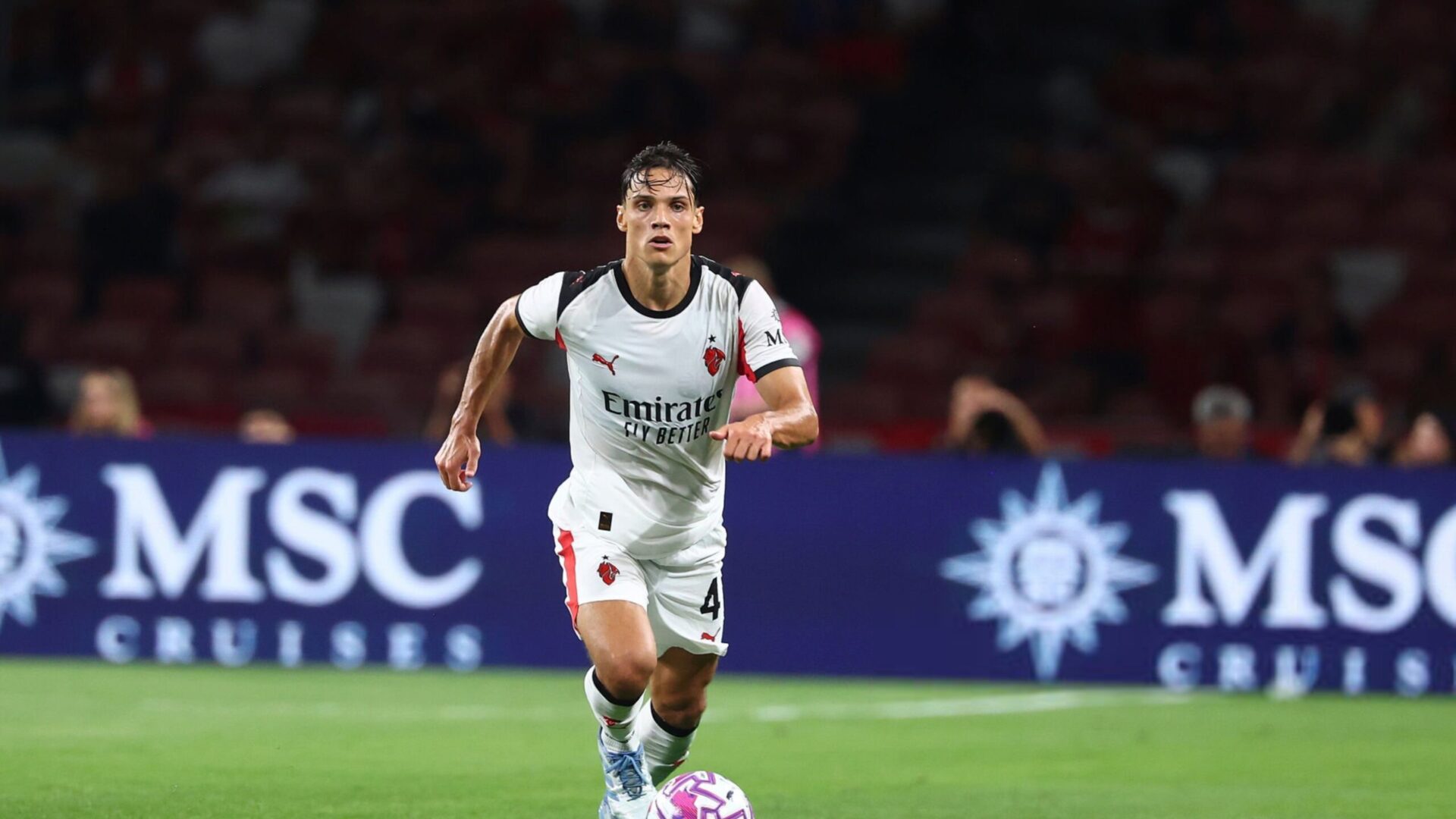 Ricci con la maglia del Milan