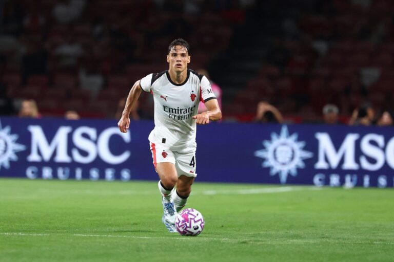 Ricci con la maglia del Milan