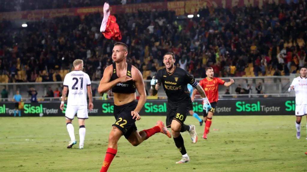 Camarda in gol contro il Bologna
