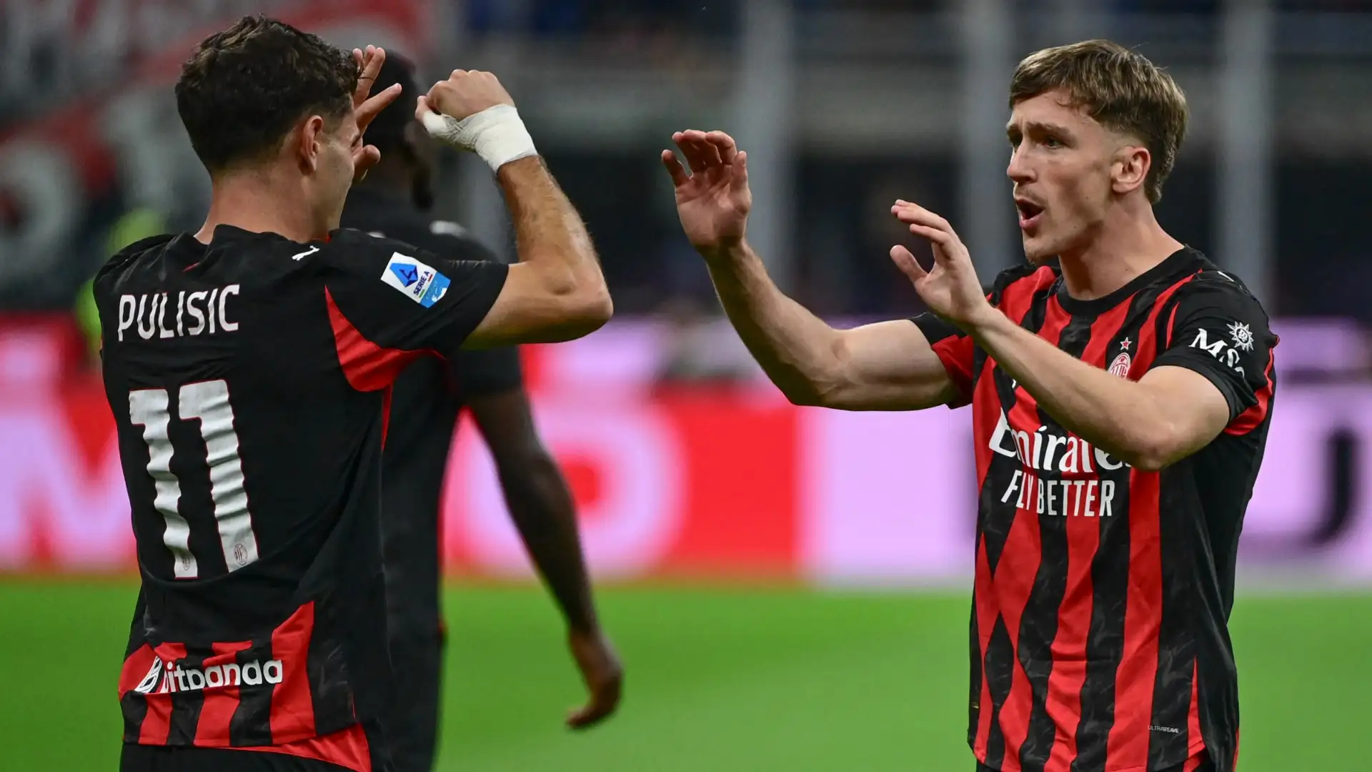 Milan-Napoli 2-1, Saelemaekers e Pulisic lanciano Allegri. De Bruyne non basta a Conte