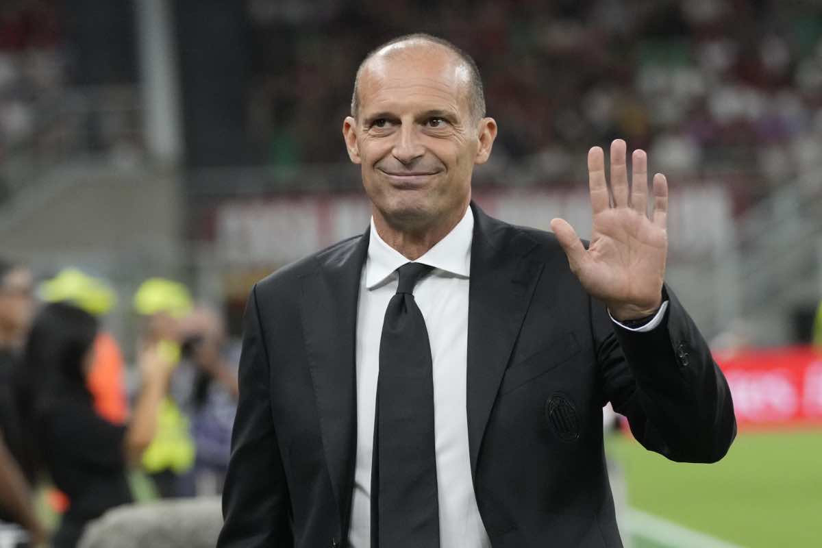 Massimiliano Allegri tecnico del Milan