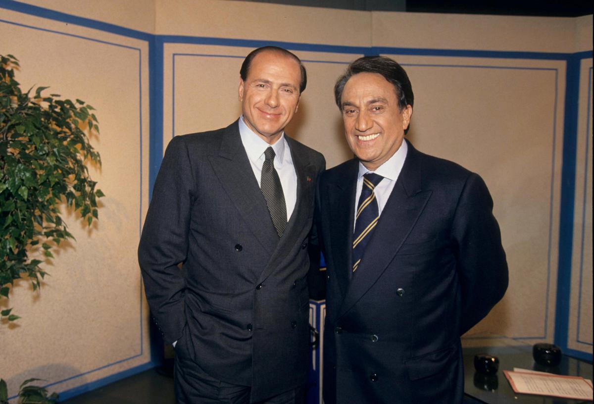 Silvio Berlusconi ed Emilio Fede
