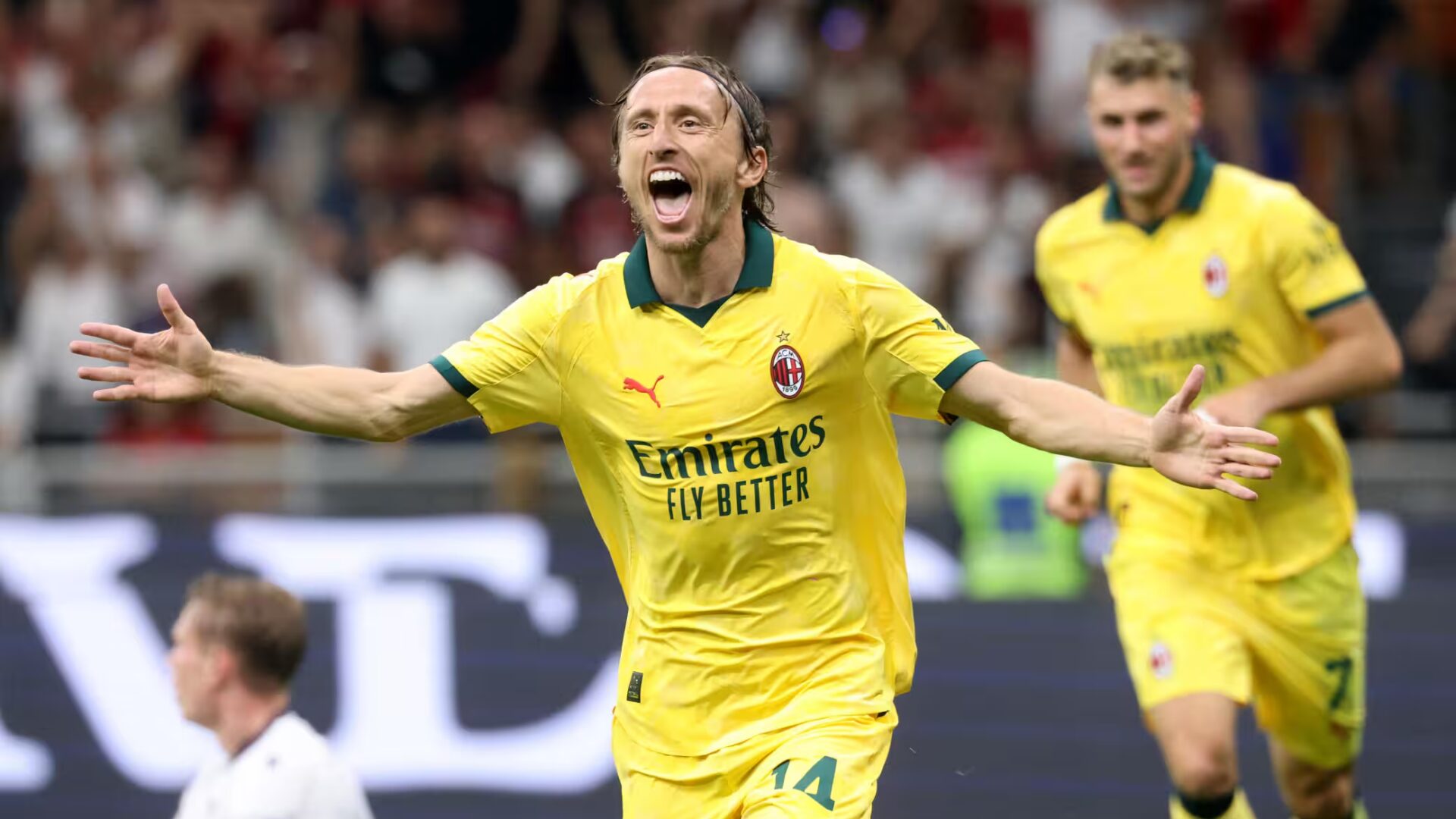 Modric in gol contro il Bologna