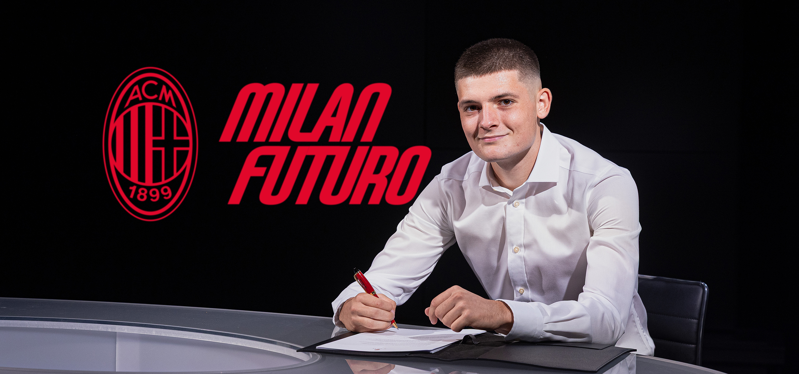 milan futuro domnitei firma il primo contratto da professionista da Milanzone.it milan futuro domnitei firma il primo contratto da professionista