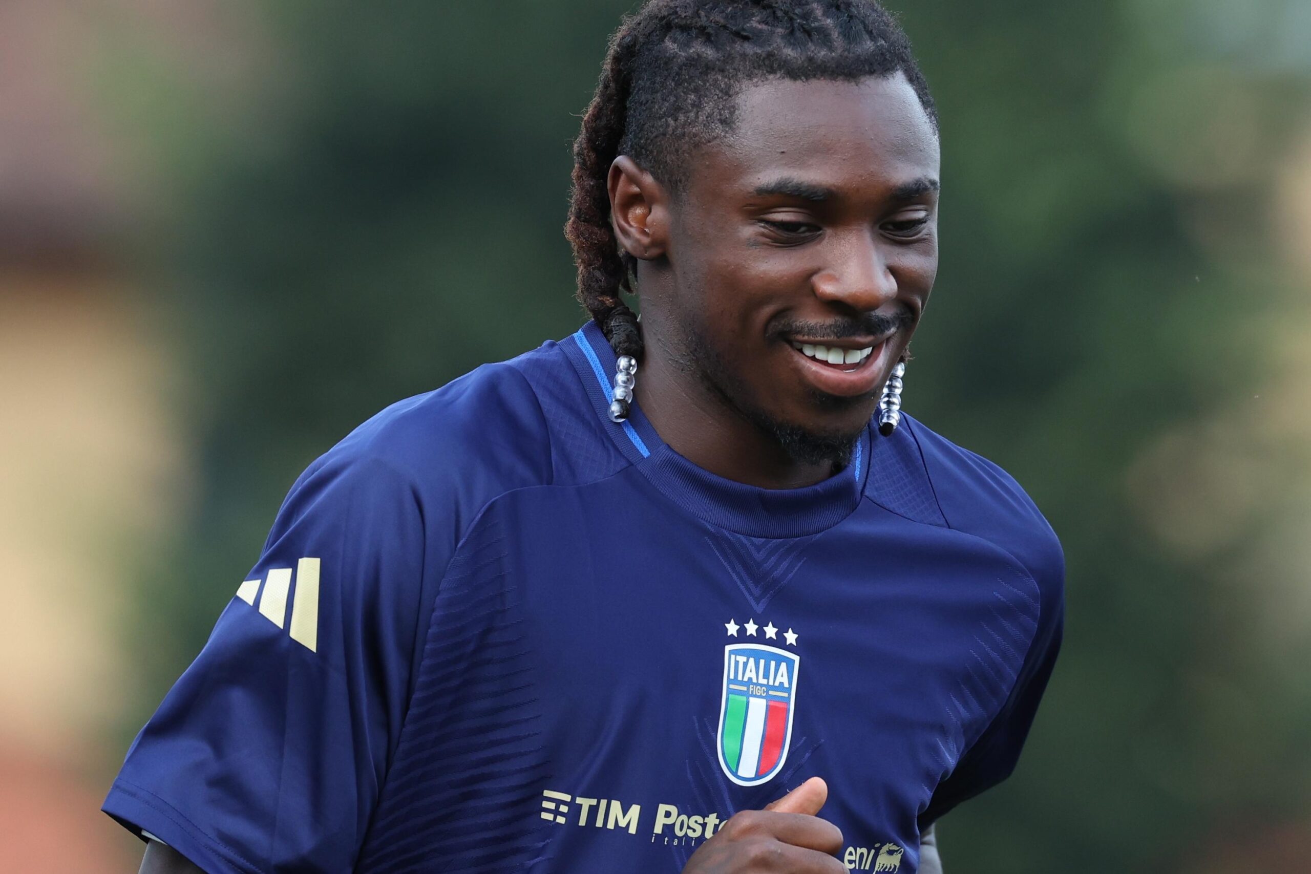 Kean, distorsione alla caviglia: salta Israele e resta in dubbio per Milan Fiorentina