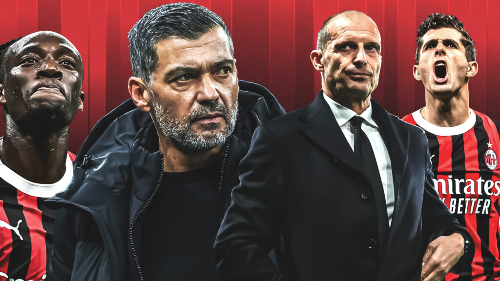 Milan, da Conceicao ad Allegri