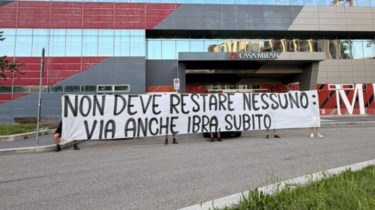 striscione ibra