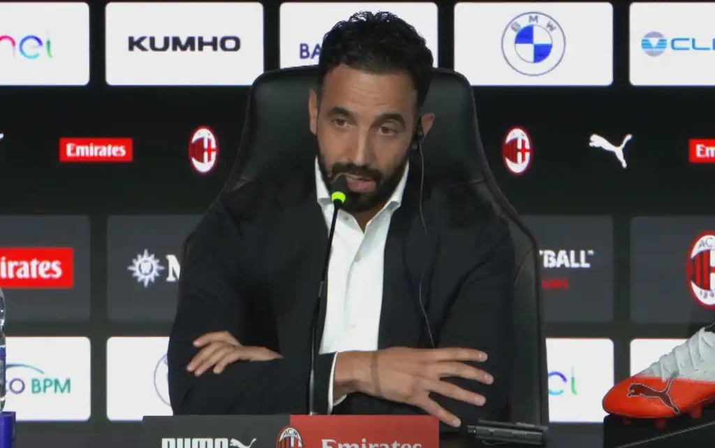 amorim in conferenza