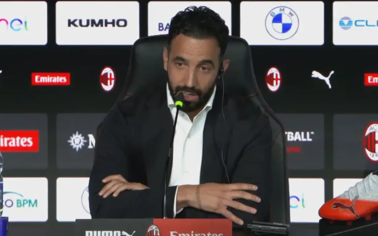 amorim in conferenza